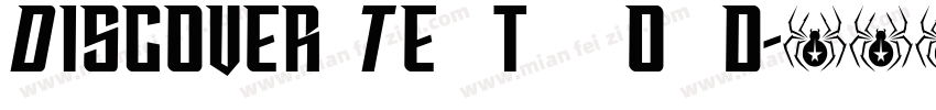 Discover Text Bold字体转换